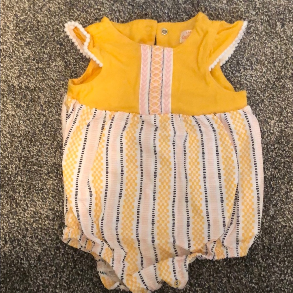 Infant girls summer romper